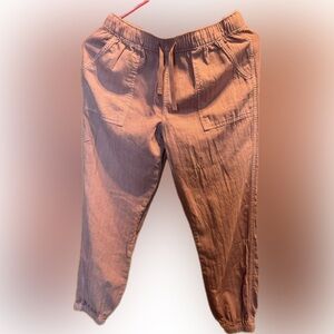 Cat & Jack Tan Joggers for girls